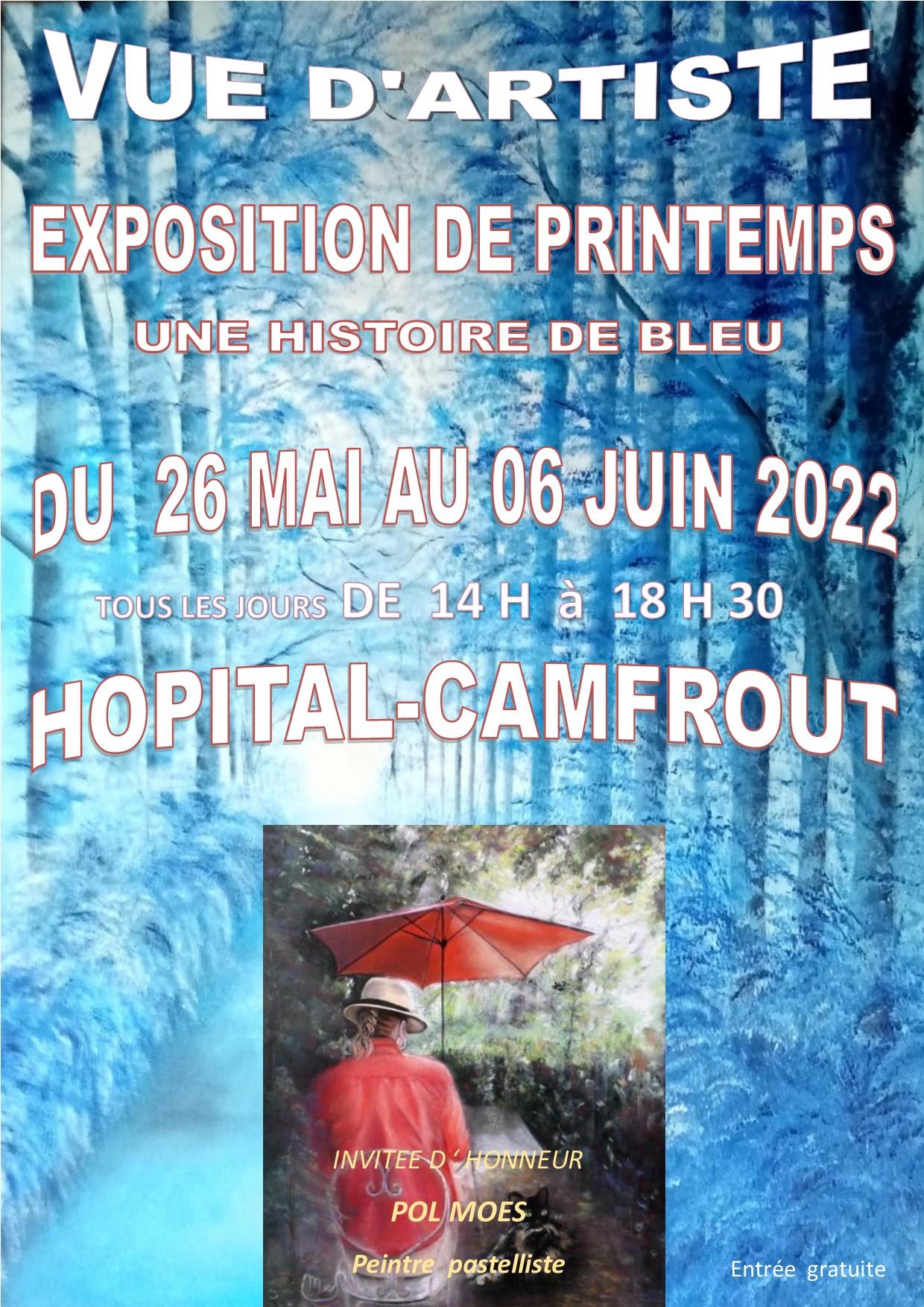 Affiche expo printemps 2022